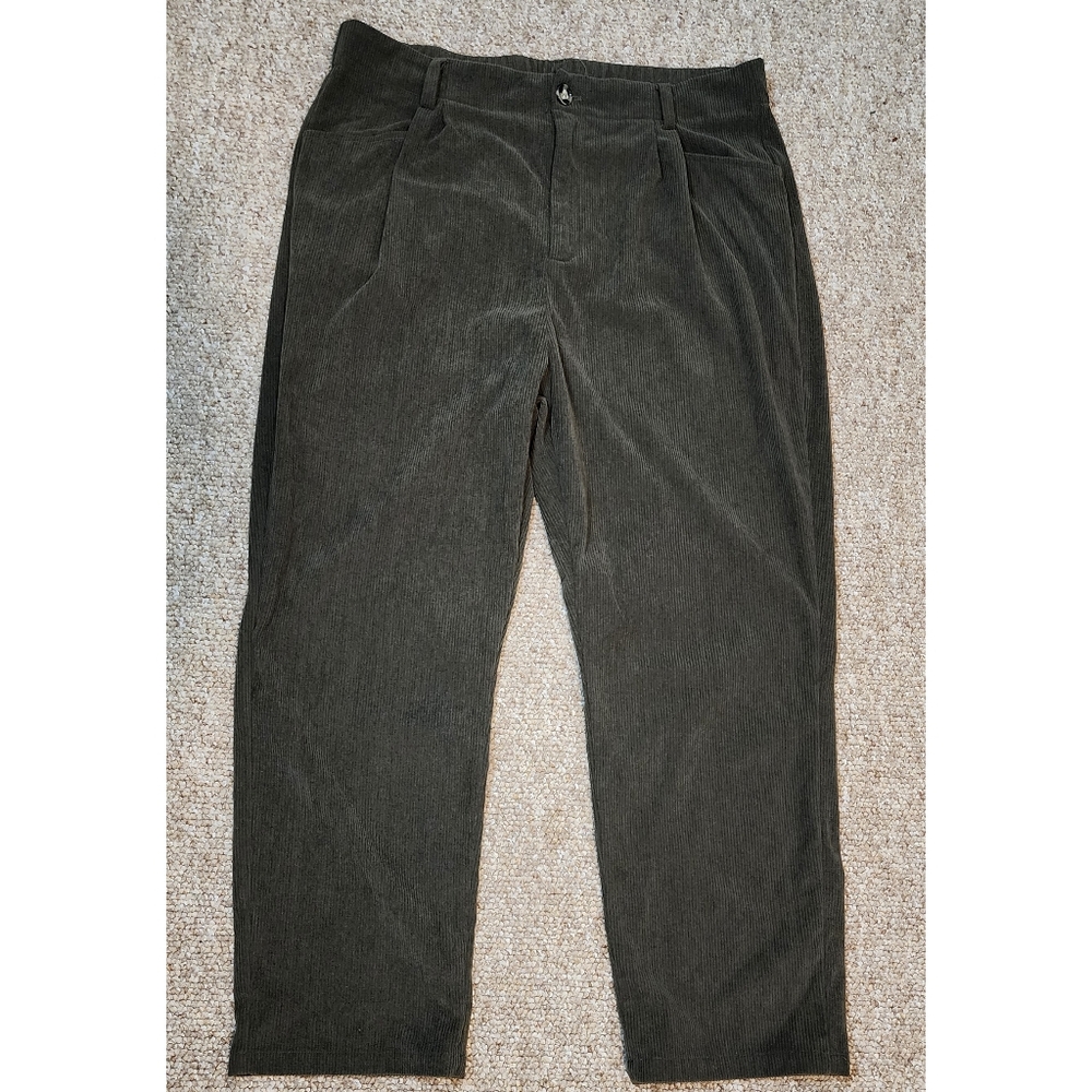 Green Corduroy Pants